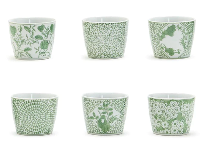 Countryside Green Cachepots