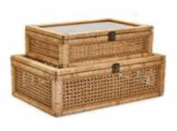 Rattan Decorative Storage Boxes