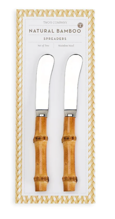 Natural Bamboo Handle Spreaders