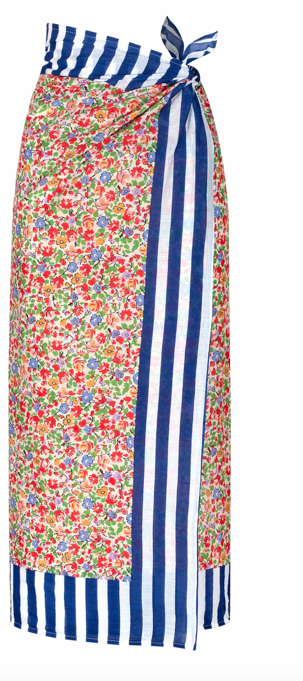 Caroline Floral Sarong