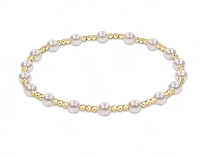 Sincerity Pearl 4mm Bracelet