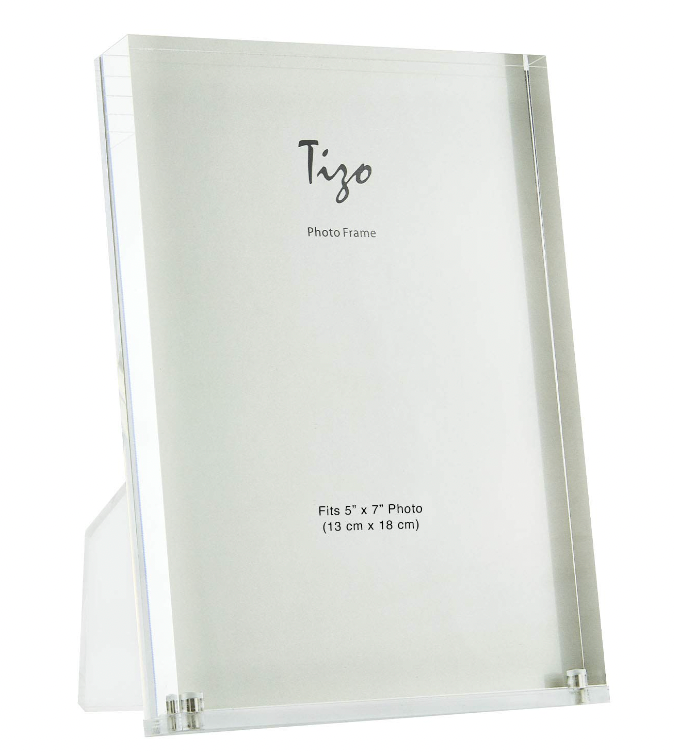 Tizo- Lucite Picture Frame - Clear