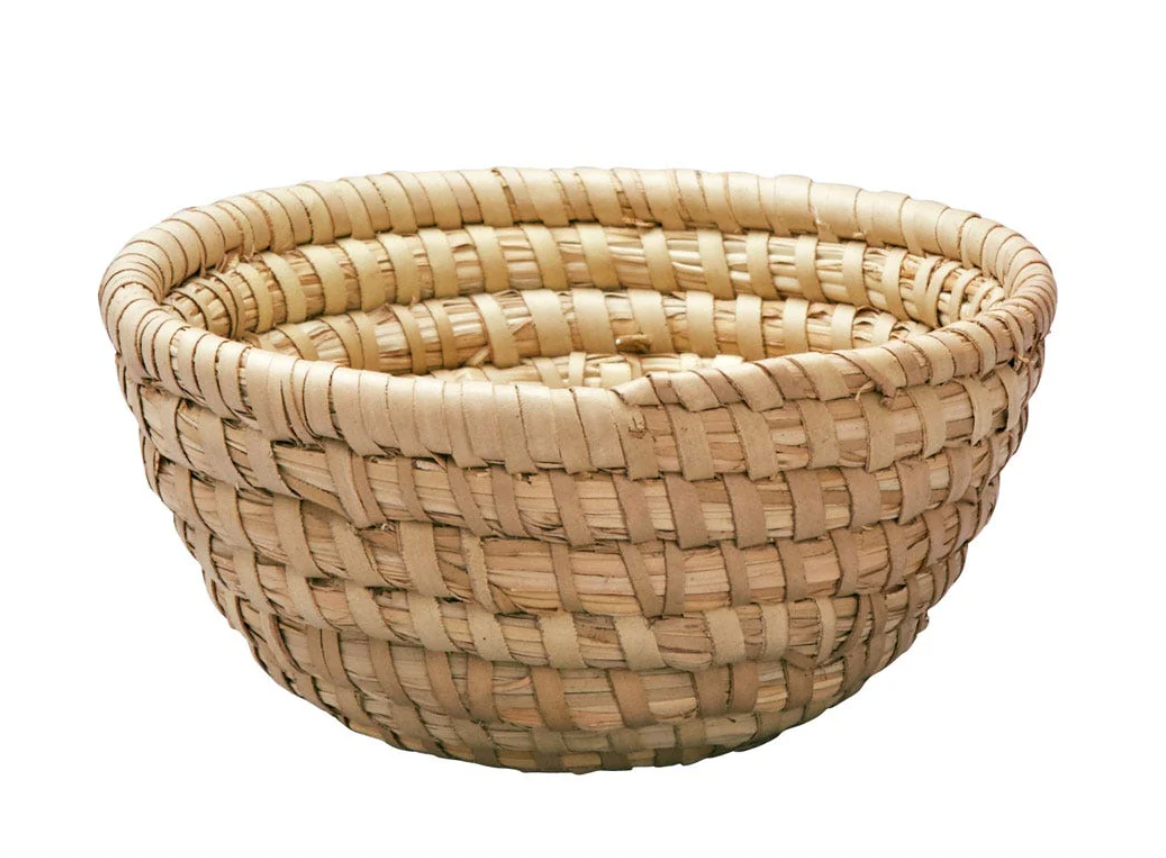 Kaisa Grass Basket Bowl, 6"