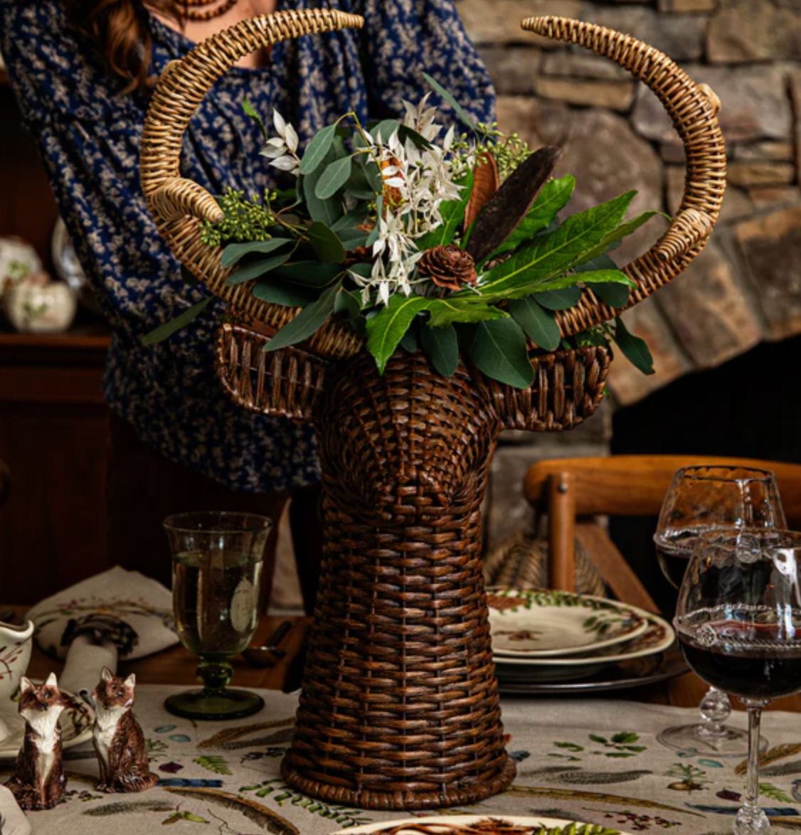 Devon Willow 22" Stag Vase