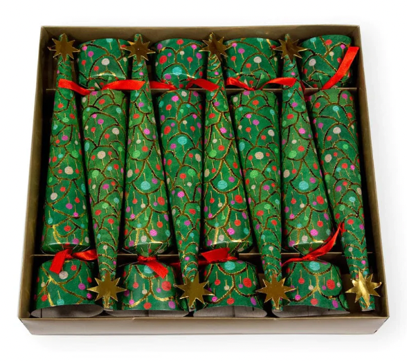 Merry and Bright - Christmas cone crackers