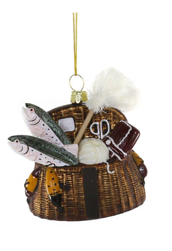 Vintage Fishing Creel
