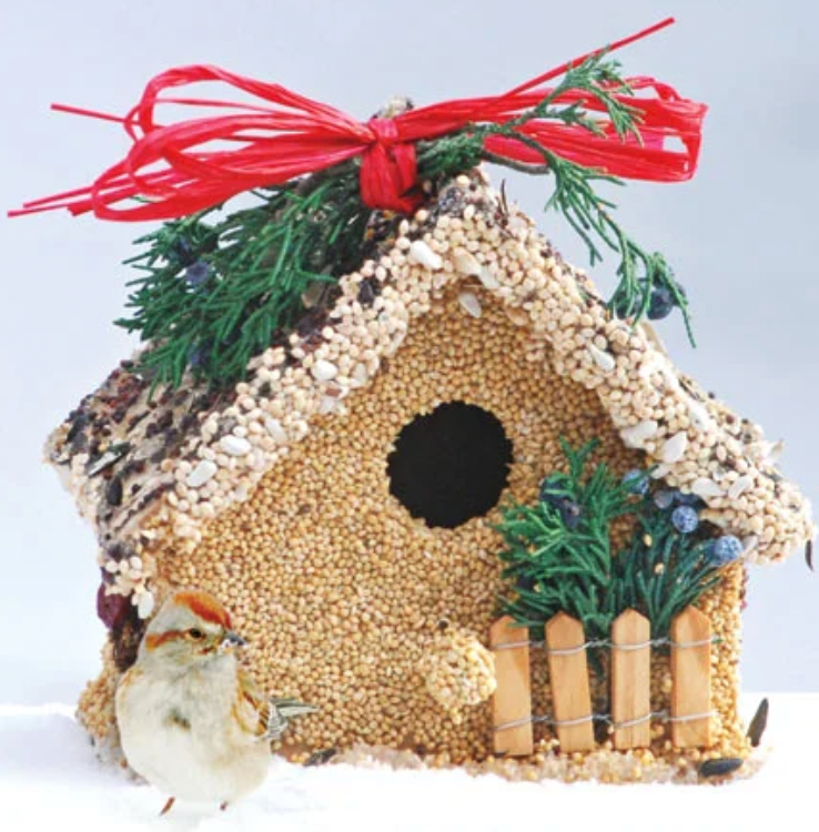 Holiday Birdie Cottage Treat