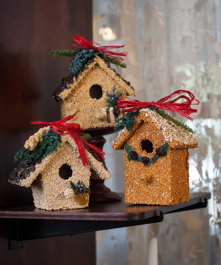 Holiday Birdie Cottage Treat