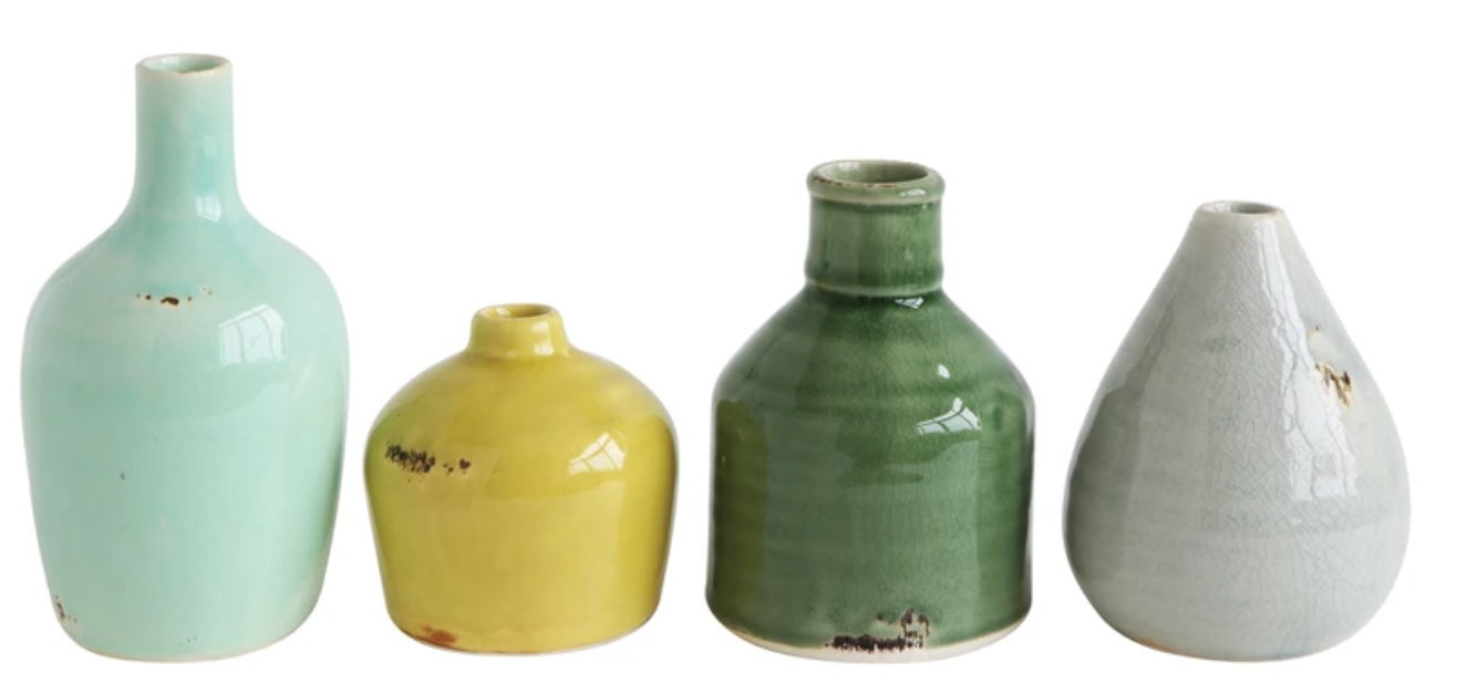 Terra Cotta Bud Vase