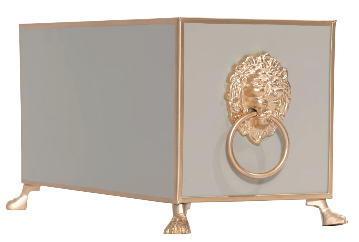 Paws and Claws Rectangular Cachepot