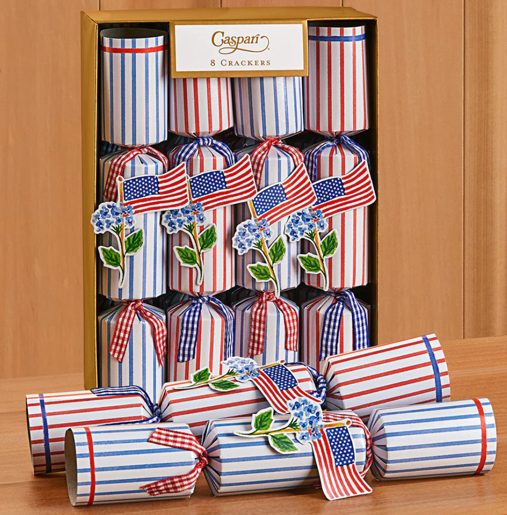 Flags and Hydrangeas Crackers