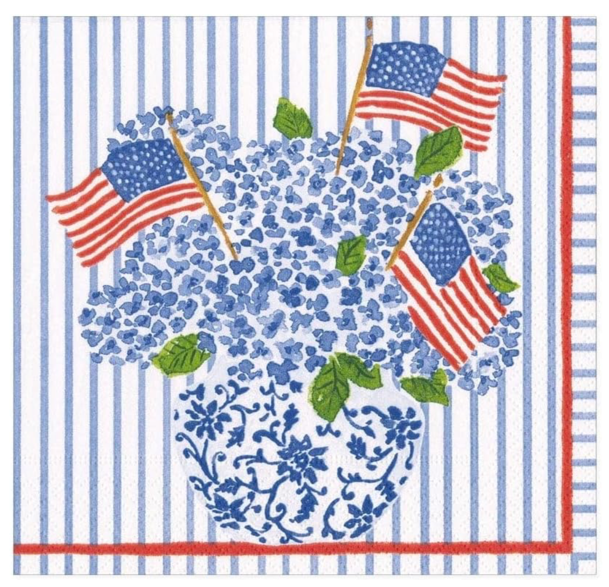 Flags and Hydrangeas Luncheon