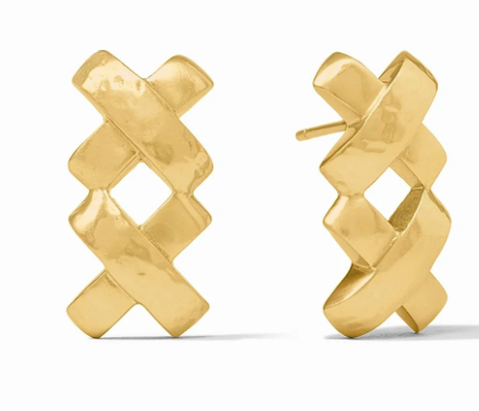 Catalina X Midi Earring Gold