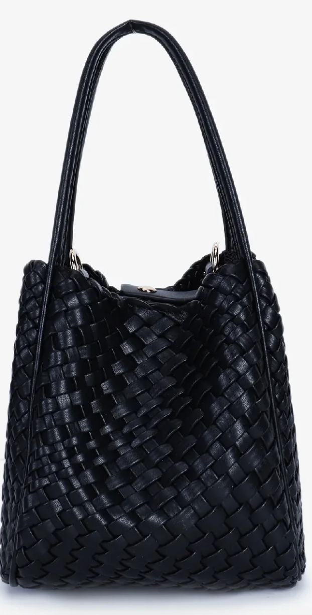 Hollace Small Woven Tote