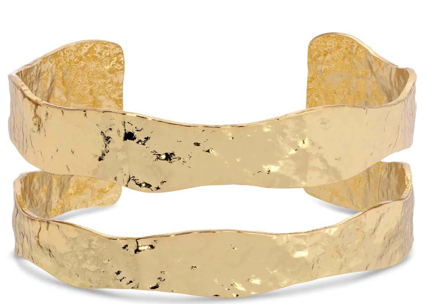 Bold Textured Cuff Bracelet