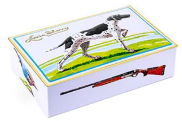 2 Piece Bird Dog Chocolate Tin
