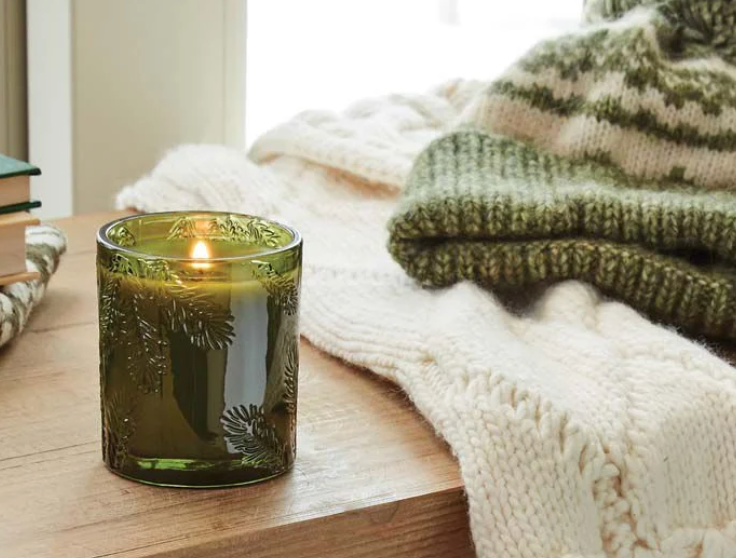 Frasier Fir Molded Green Glass