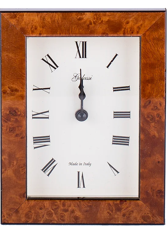 Chestnut Burl Clock 4x4