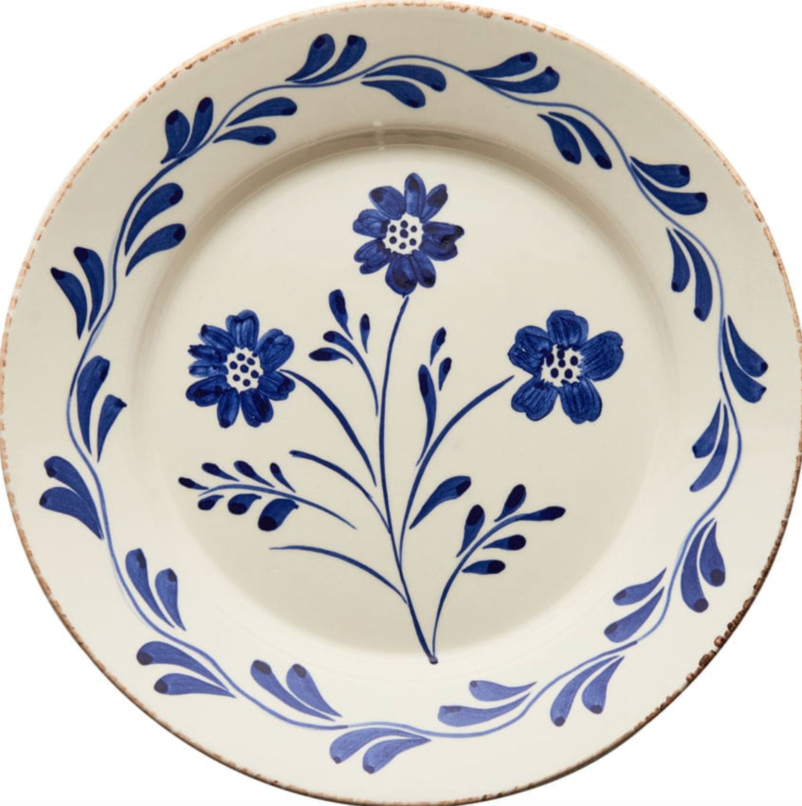 Abigails Blue Floral Dish