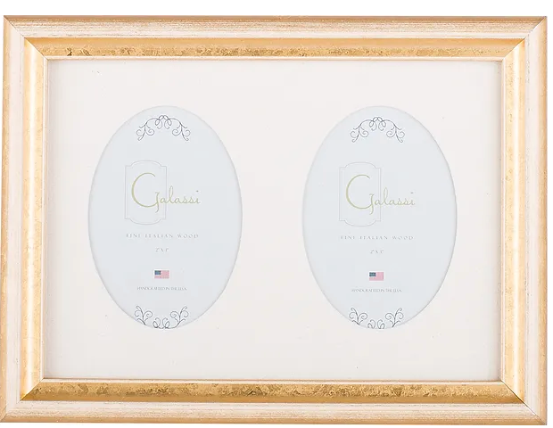 Sophia Gold w/ Double Wallet Oval Mat