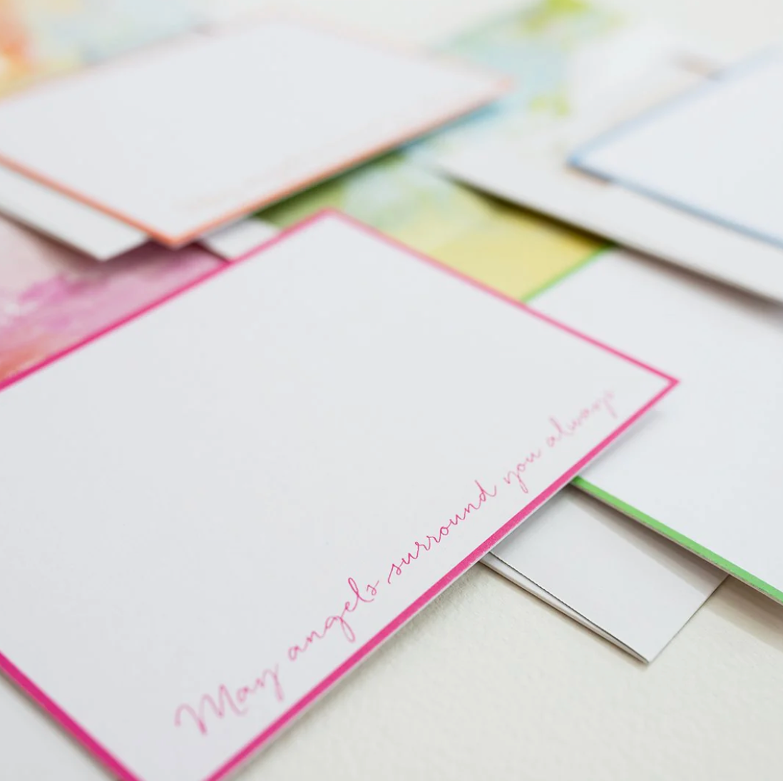 May Angels Surround You Always Notecards