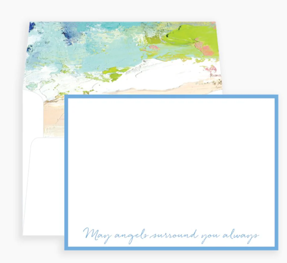 May Angels Surround You Always Notecards
