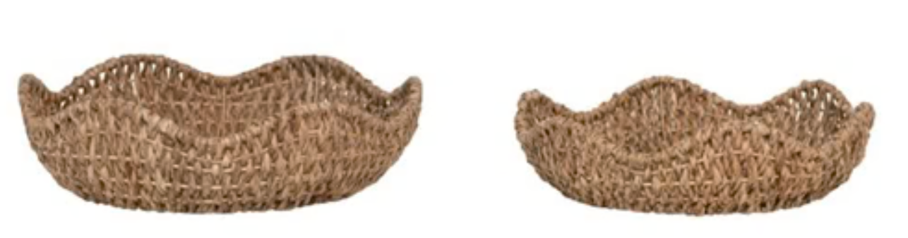 Braided Scalloped Bowl, Small
