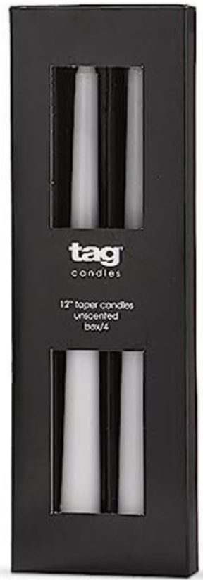 Color Studio 12" Taper Candle (Pack of 4)