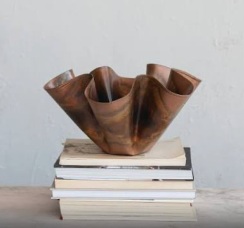 Iron Organic Shaped Planter