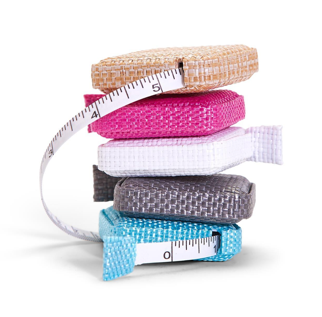 Faux Cane Weave Measuring Tape