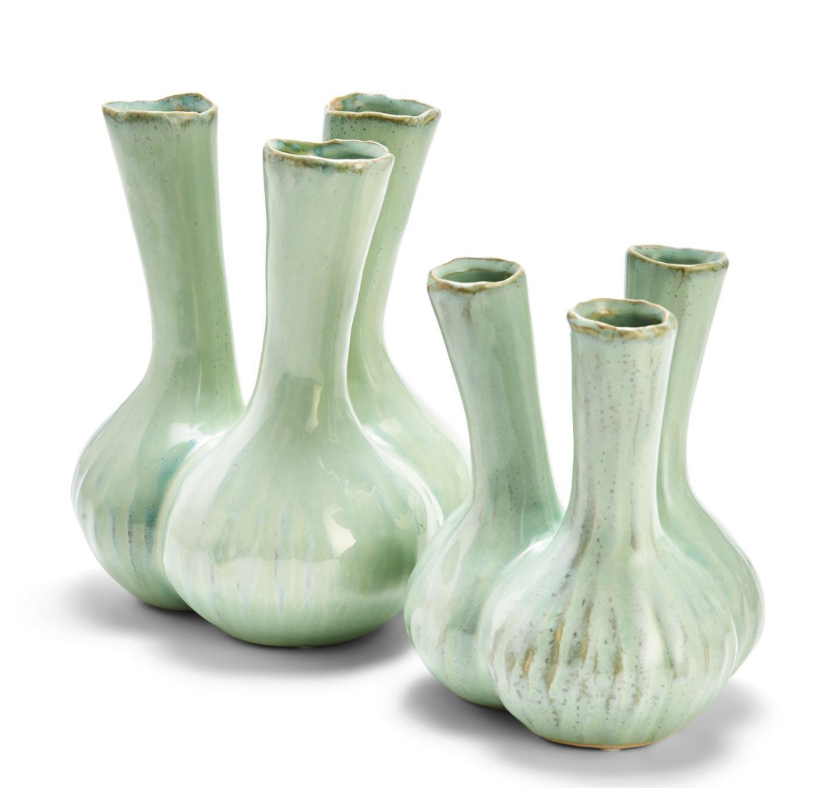 Celadon 3 Stem Vase