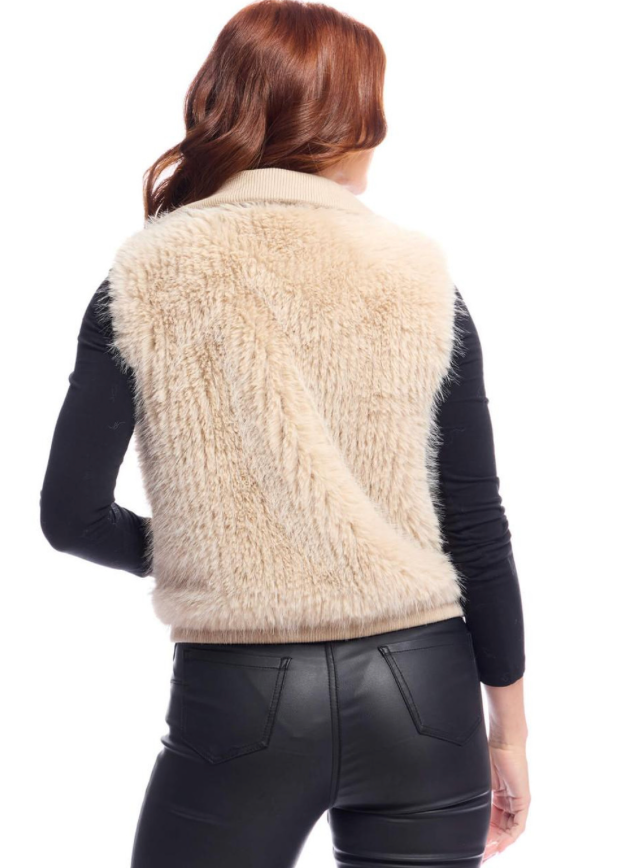 Parkside Zip Vest Champagne