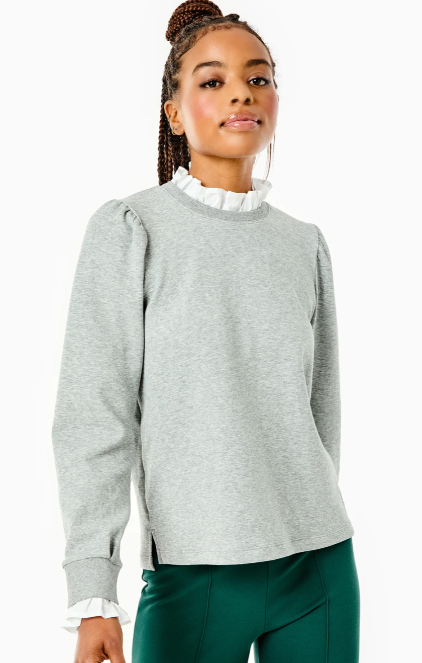 Ziggy Pullover - Heather Grey