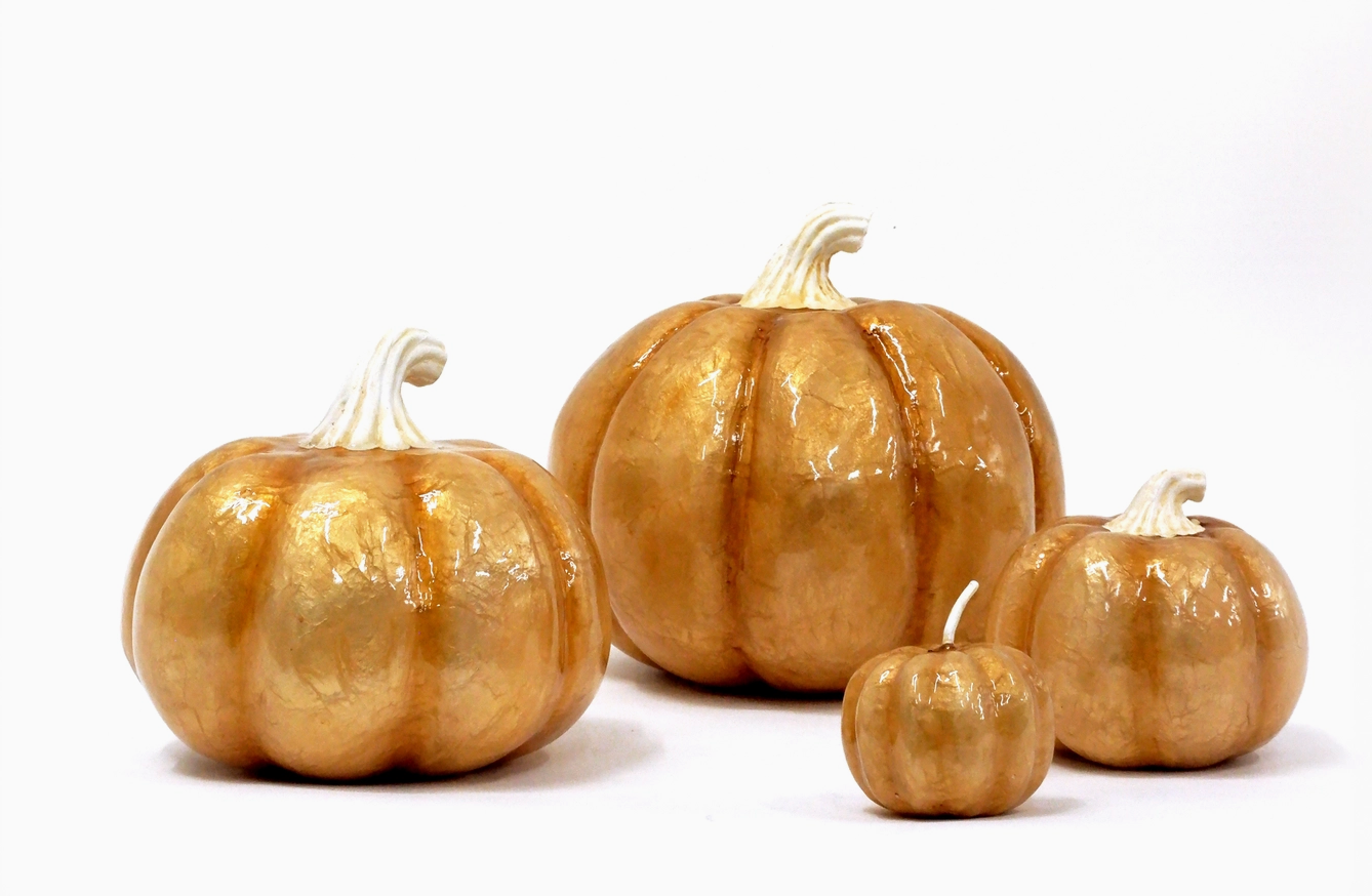 Capiz Mini Pumpkin