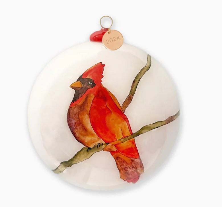 Cardinal Ornament