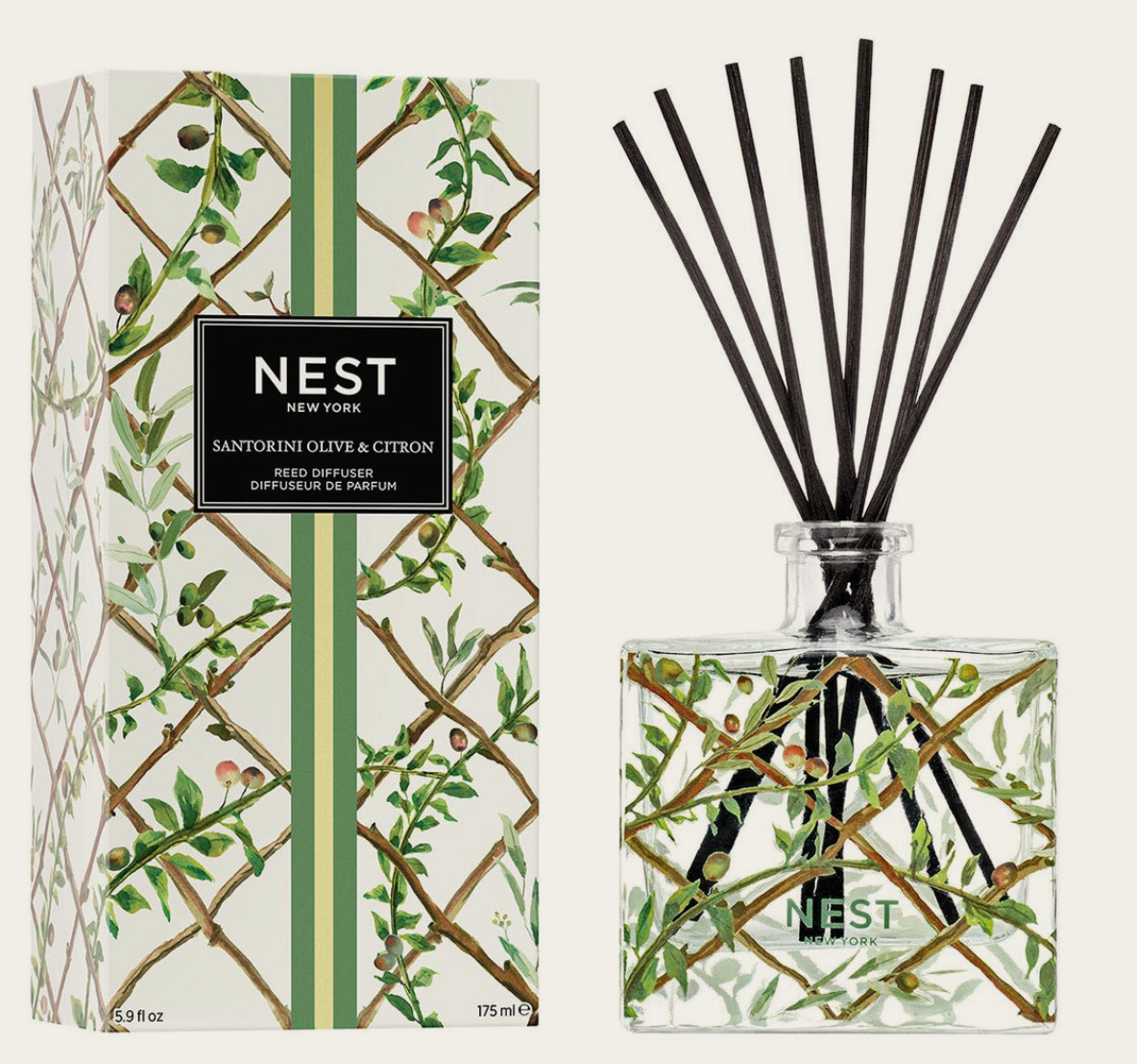 Specialty Santorini Olive and Citrine Diffuser