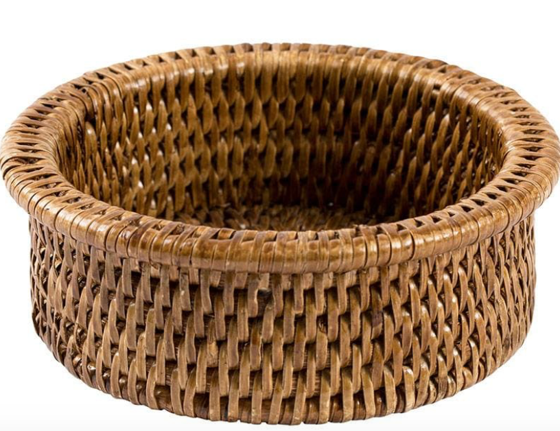 Rattan Wine Bottle Coaster