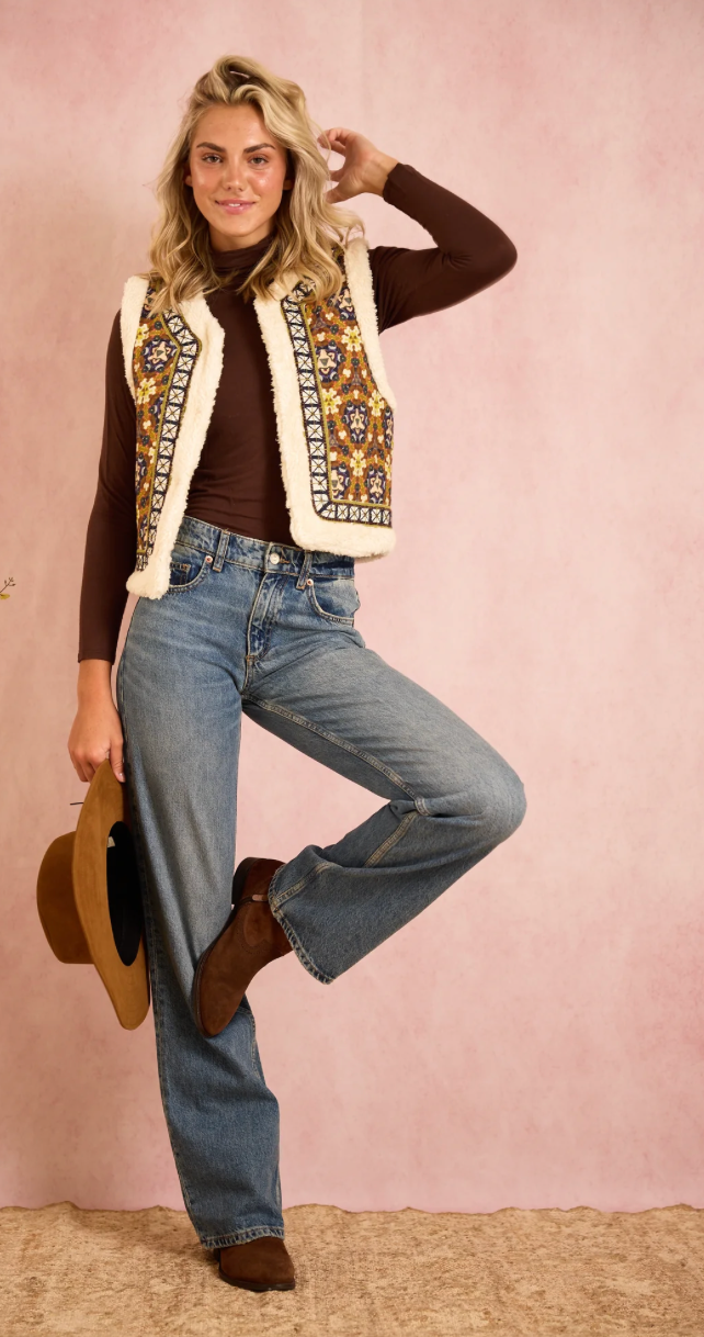 Willow Sherpa Reversible Vest