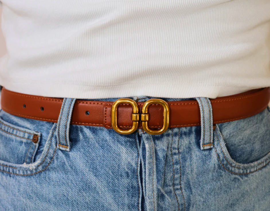 Double Oval Linked Belt