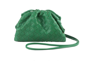 Woven Cloud Clutch