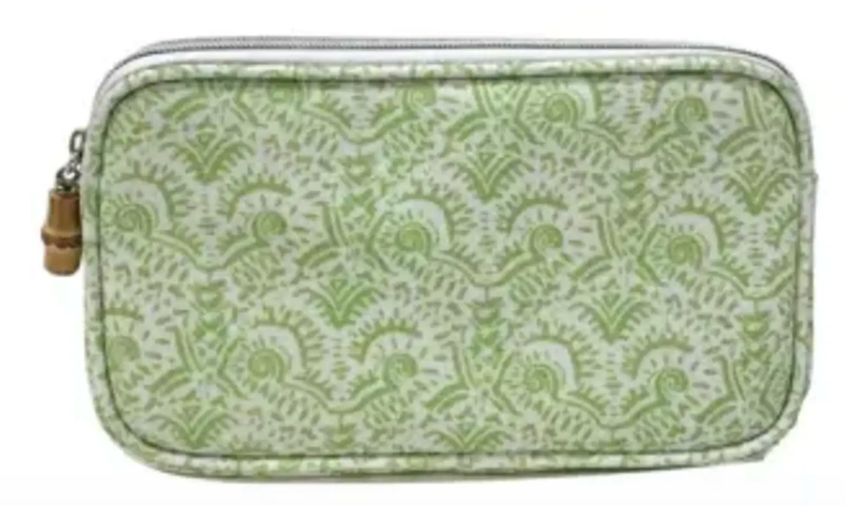 Mini Classique Cosmetic Bag | Batik Leaf