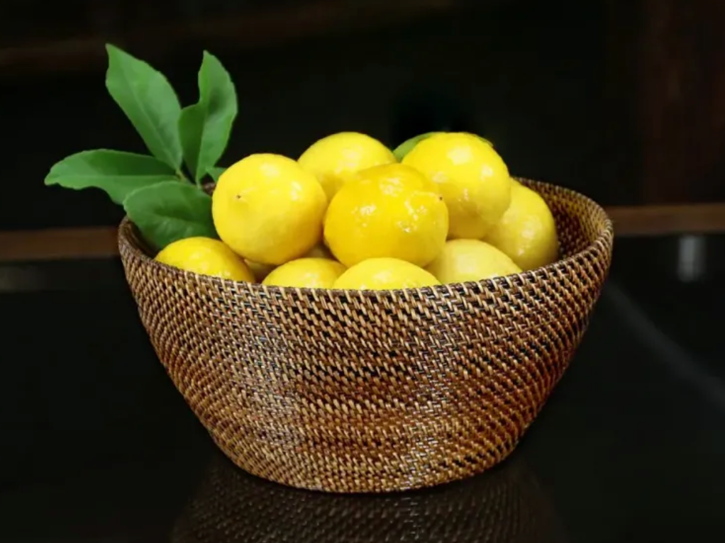 Round Bowl Fruit Basket 11" Diameter