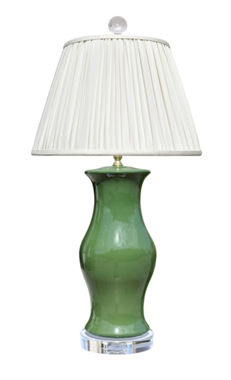 Charlotte Green Lamp