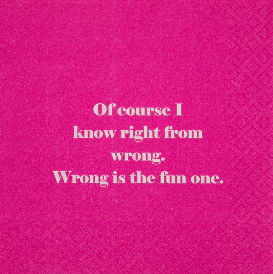 Of Course, I know Right from Wrong