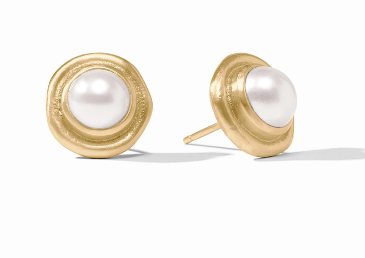 Wave Stone Stud