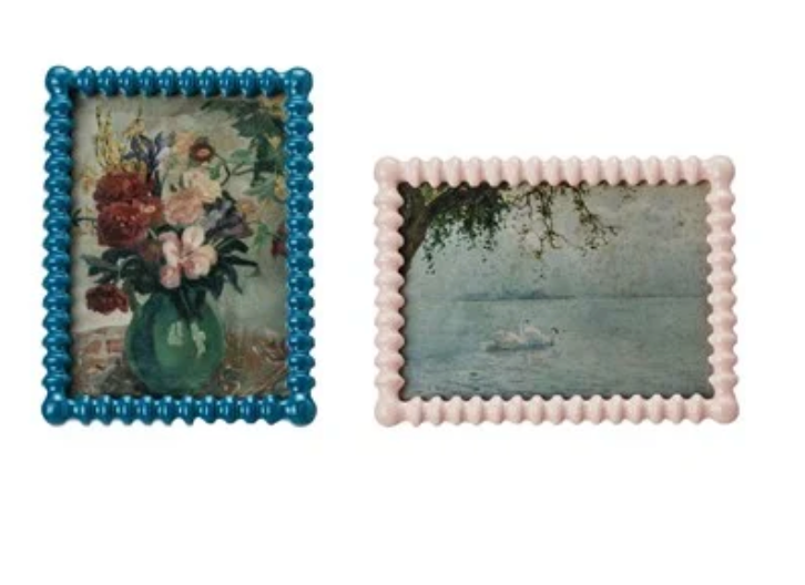 Picture Frame w/ Vintage Reproduction Image 5x7