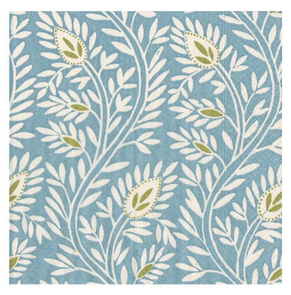 Samsara Stone Blue Cocktail Napkin