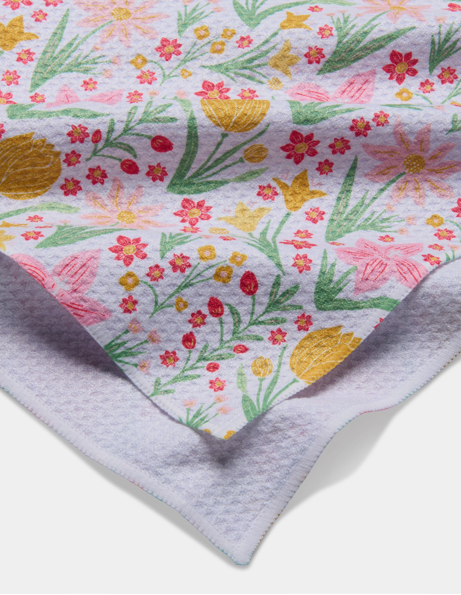 Geometry Tea Towel- Garden of Light