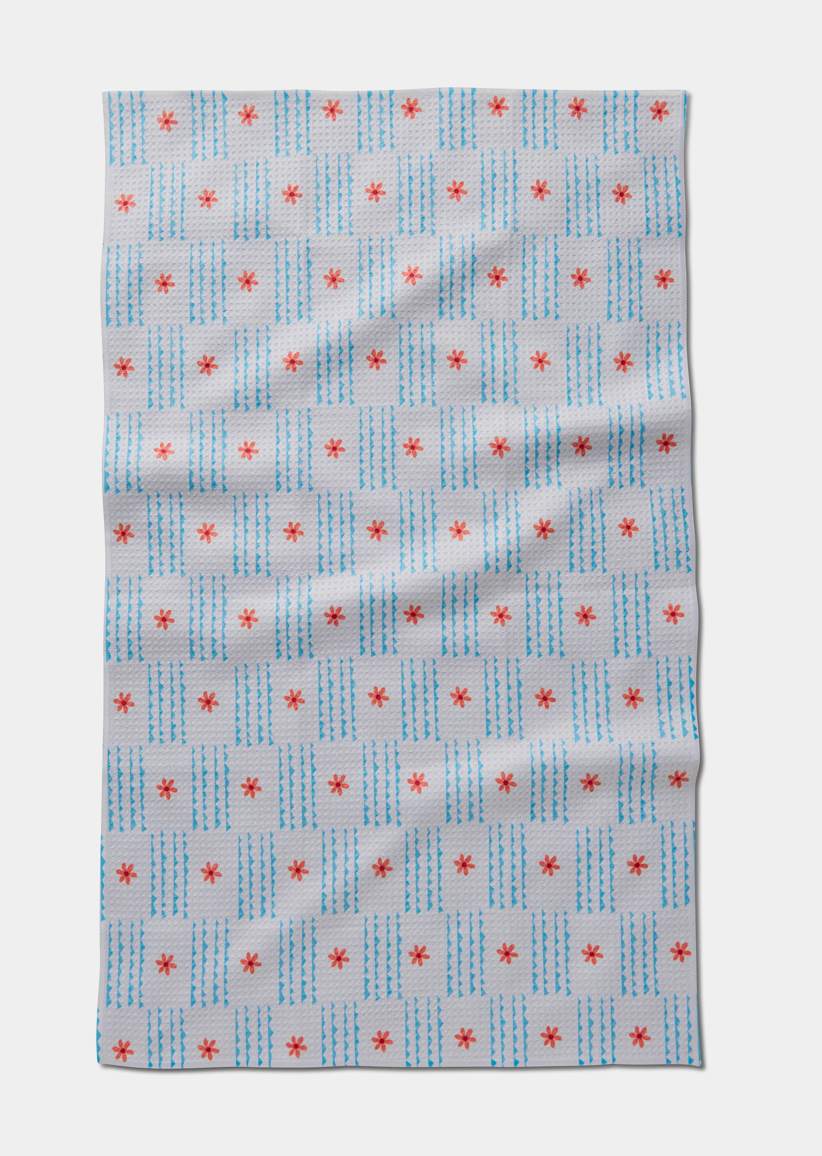 Geometry Tea Towel- Ziggy Floral