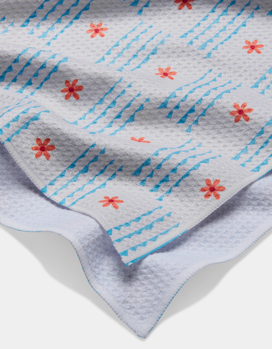 Geometry Tea Towel- Ziggy Floral